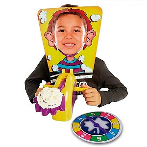 Brinquedo Infantil Torta na Cara Brincadeira Família Jogo
