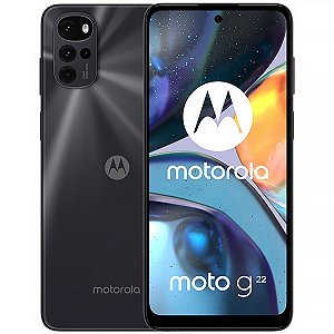Smartphone Motorola Moto G22 XT2231-2 Dual SIM de 64GB / 4GB RAM de 6.5" 50 + 8 + 2 + 2MP / 16MP Preto Cósmico