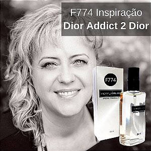 Perfume Contratipo Feminino 65 ml Inspirado em Dior Addict 2 Dior