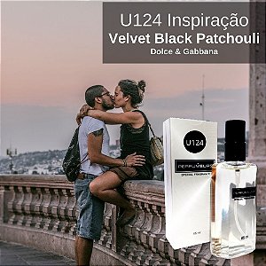 Perfume Contratipo Unissex U124 65ml Inspirado em Dolce & Gabbana Velvet Black Patchouli