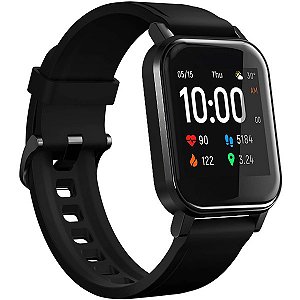 Relógio Smartwatch Haylou LS02 com Bluetooth Preto