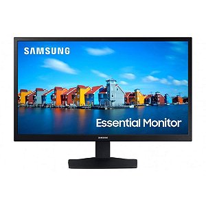 Monitor Samsung Tela 21,5 LED VGA/HDMI Preto