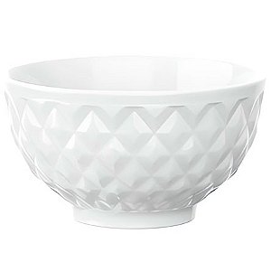 Bowl de Porcelana Dynasty 12x06cm Branco FULL FIT