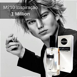 Perfume Contratipo Masculino M210 65 ml Inspirado em 1 Million