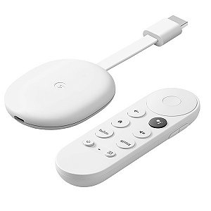 Chromecast TV Google HD com Wi-Fi e HDMI Branco