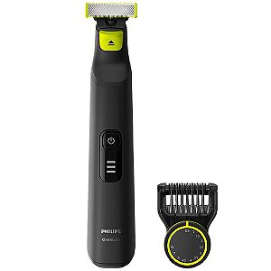 Barbeador PHILIPS OneBlade Pro QP6530/15 Recarregável Bivolt Preto com Verde