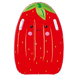 Prancha Infantil Inflável com 80 Centímetros Frutinhas Vermelho MOR