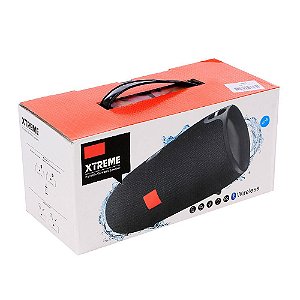 Caixa de Som Xtreme Multifuncional Bluetooth com Alça suporta 02 Conexões