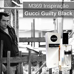Perfume Contratipo Masculino M369 65ml Inspirado em Gucci Guilty Black