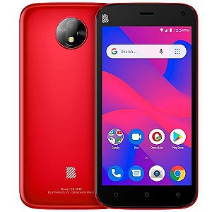 Smartphone BLU C5 2019 C110L Dual SIM de 16GB / 1GB RAM de 5.0" 5MP / 5MP Vermelho
