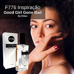 Perfume Contratipo Feminino F776 65 ml Inspirado em Good Girl Gone Bad By Kilian