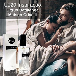 Perfume Contratipo Unissex U120 65 ml Inspirado em Citrus Batikanga Maison Crivelli