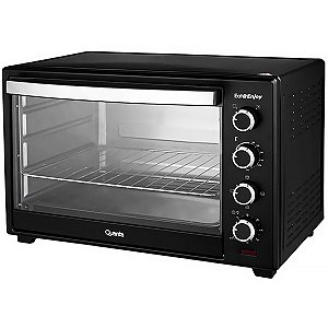 Forno Elétrico Quanta QTFEC38 de 38 Litros 1.600 watts 220V ~ 50 / 60 Hz Preto