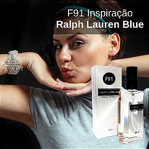 Perfume Contratipo Feminino F91 65 ml Inspirado em Ralph Lauren Blue