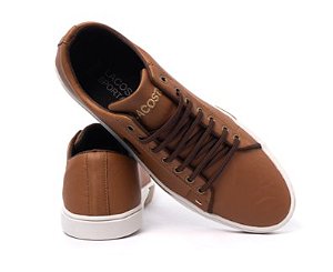 Sapatênis Masculino LCT Castanho Carnaby