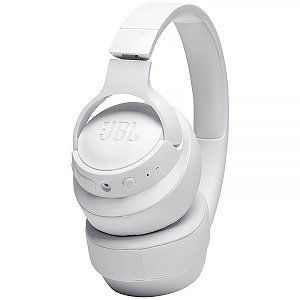 Fone de Ouvido JBL sem Fio Tune 710BT com Bluetooth e Microfone Branco