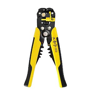 Ferramenta Manual para Descascar Fios Elétricos Strippers Crimping Terminal 0.2-6.0 mm Multifunction Amarela