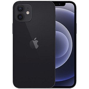 Apple iPhone 12 A2403 128GB / 4GB RAM de 6.1" 12 + 12MP / 12MP Preto