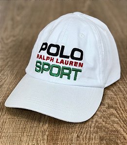 Boné Masculino RL Branco Polo Sport