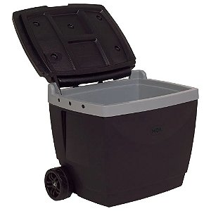 Caixa Térmica com Roda 42 Litros Preto MOR