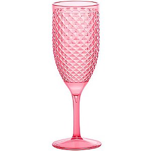 Taça para Champagne Luxxor 350ml Rosa PARAMOUNT