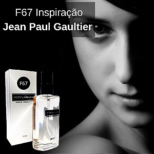 Perfume Contratipo Feminino F67 65 ml Inspirado em Classique de Jean Paul Gaultier
