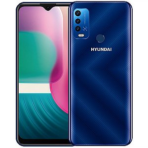 Smartphone Hyundai L681 Dual SIM de 128GB / 4GB RAM de 6.82" 13 + 2MP + QVGA / 8MP Azul