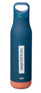 Garrafa Inox Emborrachada Corky Profissões Arquitetura 500ml ZONA CRIATIVA