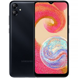 Smartphone SAMSUNG Galaxy A04e SM-A042M Dual SIM de 128GB / 4GB RAM de 6.5" 13 + 2MP / 5MP Preto