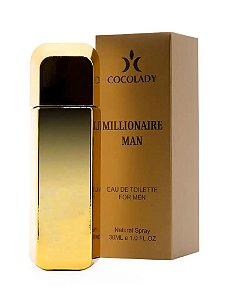 Perfume Masculino MILLIONAIRE Eau de Toilette Cocolady 30ml