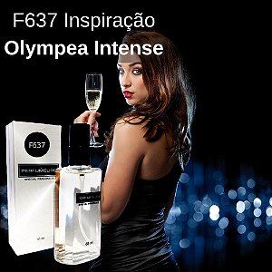 Perfume Contratipo Feminino F637 65ml Inspirado em OLYMPÉA INTENSE
