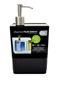 Dispenser Multiúso Preto 600ml COZA