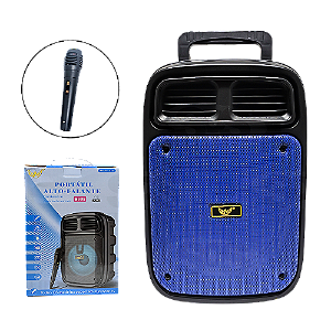 Caixa de Som 5W ALTOMEX AM-838 com Microfone