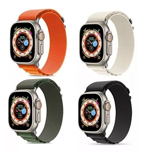 Apple Watch Ultra 49 mm A2622 MQET3LL / A GPS + Celular Titanium Azul  Oceano Preto