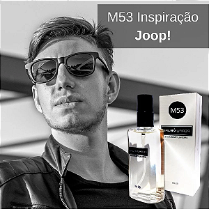 Perfume Contratipo Masculino M53 65 ml Inspirado na fragrância JOOP