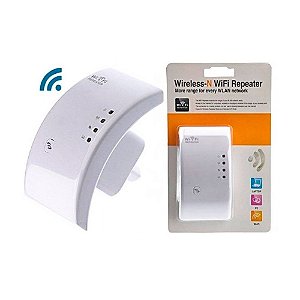 Repetidor de Sinal Wi-Fi Expansor Wireless Branco