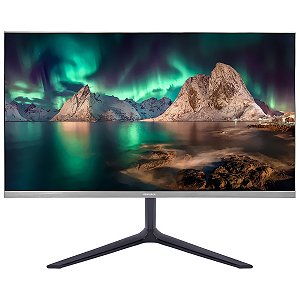 Monitor AIWA de 24" Full HD 16:9 75Hz 5 ms GTG com DisplayPort e HDMI Preto