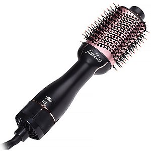 Escova Elétrica FAST LISS ES-300 com 1.300 Watts 127 - 220 V ~ 60Hz Preto com Rosa