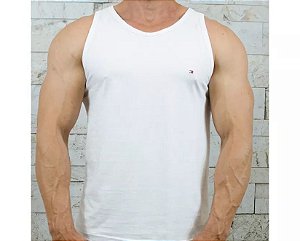 Camiseta Masculina Regata TH Branco