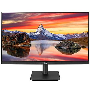 Monitor LG 24MP400 de 24" Full HD 16:9 75Hz 5 ms GTG com D-Sub e HDMI Preto