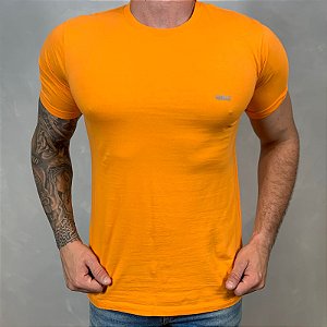 Camiseta Masculina COLCCI Laranja Básica