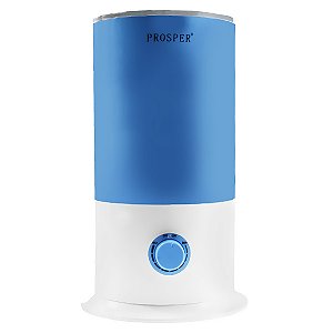 Umidificador de Ar PROSPER 25 Watts de 4.5 Litros Bivolt Azul com Branco