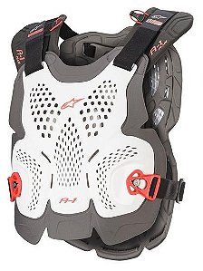 Protetor Peitoral para Moto Alpinestar A-1 Plus Chest 6700120 Branco