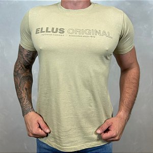 Camiseta Masculina ELLUS Caqui