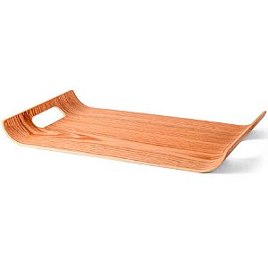 Bandeja de Madeira com Alças 40x27cm MART