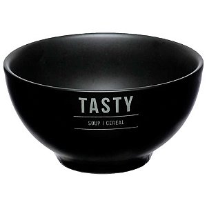 Bowl de Cerâmica ETILUX Manhattan 440ml Preto