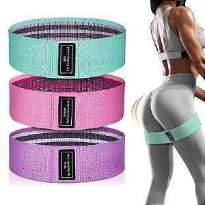 Agachamento Yoga para Exercício Resistência Fitness Nádegas Anel Cinto Elástico