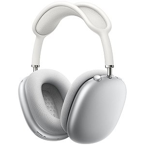 Fone de Ouvido sem Fio APPLE AirPods Max MGYJ3AM / A A2096 com Bluetooth Prata com Branco
