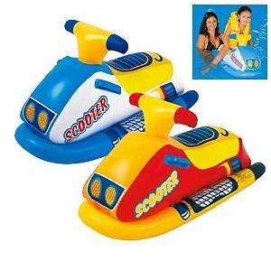 Boia Jet Ski Inflável Infantil Colorido Grande 91x51 cm