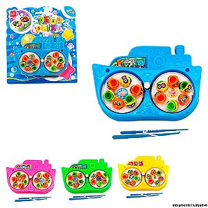 Pega Peixe Duplo WELLKIDS Infantil À Corda